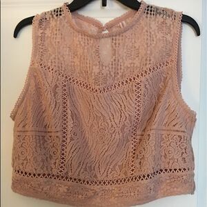 Xhileration Lace Crop Top